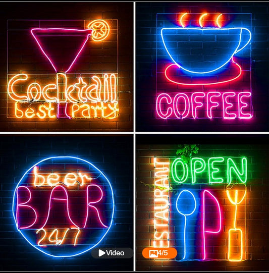 LED Neon Wall Light — Modern Room Decoration by Homiq